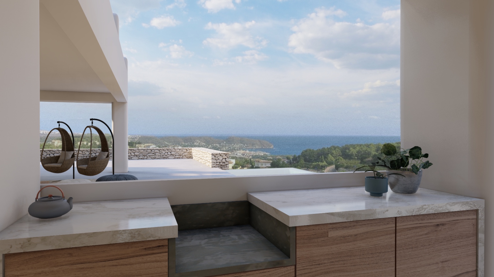 Schöne neue Villa zum Verkauf in Moraira